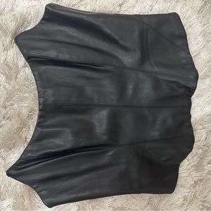 NBD leather corset